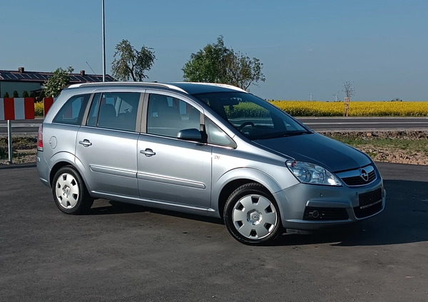 Opel Zafira cena 14500 przebieg: 171400, rok produkcji 2007 z Lubraniec małe 191